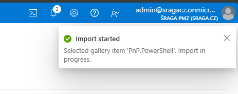 Azure Automation Accounts - Modules