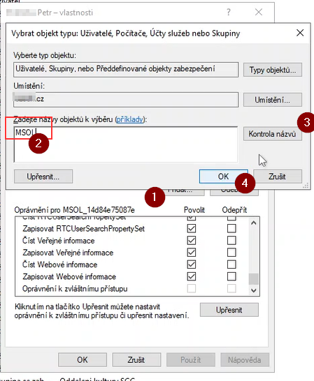 ADUS - User - security - permissions add