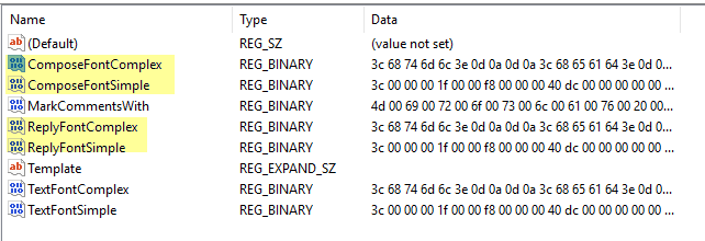 regedit-outlook-default-font.