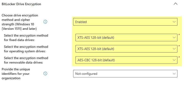 BitLocker Drive Encryption