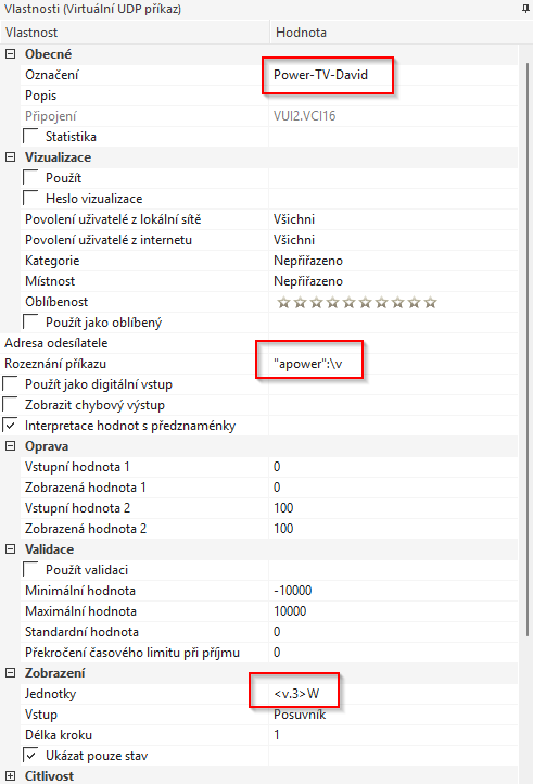 Shelly RPC over UDP to Loxone Virtual Input - Power